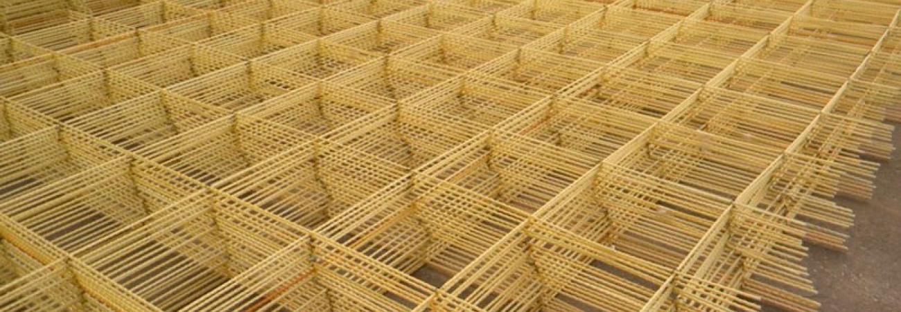Producción de barras y mallas de polímeros compuestos