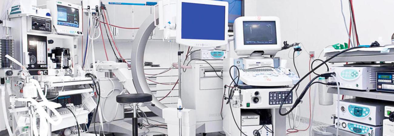 Producción y comercialización de equipamiento biomédico de alta tecnología.