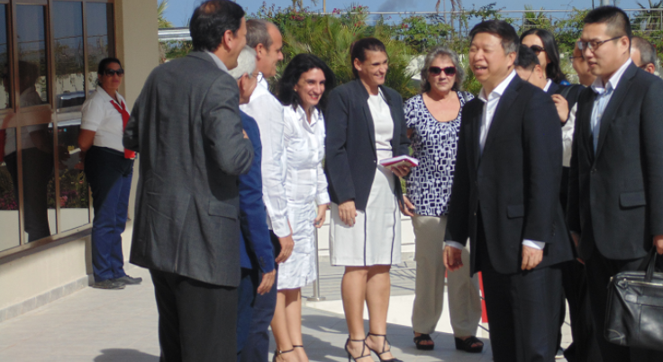 Delegación del Partido Comunista Chino visita la ZED Mariel