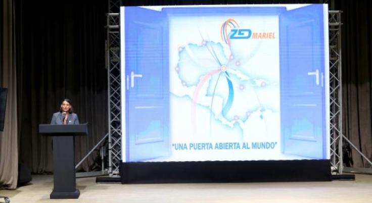 Presentación de la OZED Mariel en el foro de inversiones en FIHAV 2025