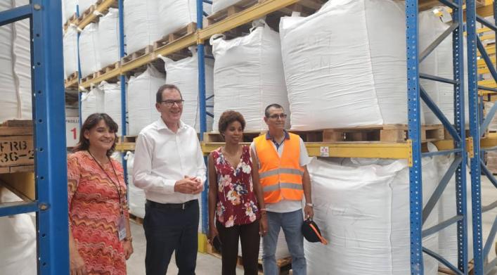 Director General de la Organización de Naciones Unidas para el Desarrollo Industrial (ONUDI) visita la ZEDMariel