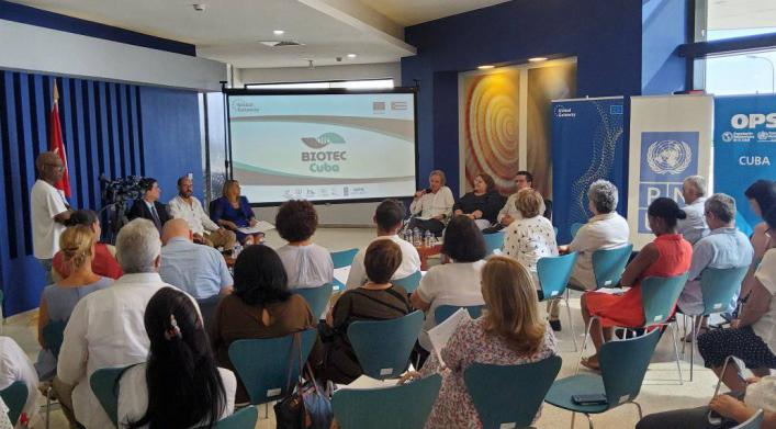 En la Zona Especial de Desarrollo Mariel, presentan Cuba y la Unión Europea Programa biotecnológico de colaboración BIOTEC Cuba