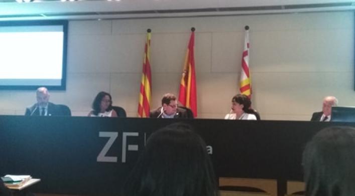 Representantes de la ZED Mariel realizan amplia promoción en Barcelona.