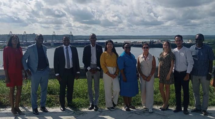 ZED Mariel recibe a Ministra de Relaciones Internacionales de la República de Namibia