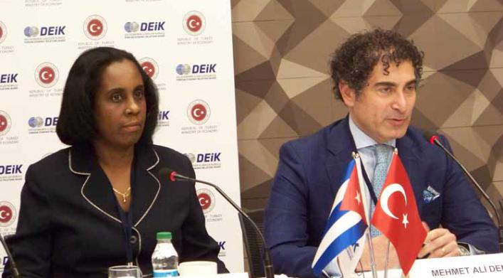 La reunión se realizó en la sede de la Junta de Relaciones Económicas Exteriores (Foto: Prensa Latina)