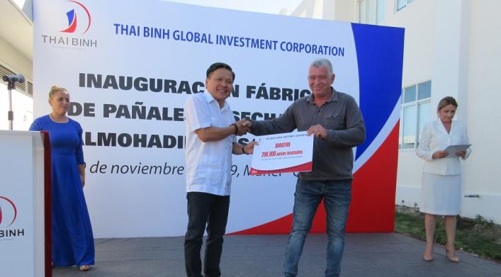 Thai Binh inaugura fábrica en la ZED Mariel