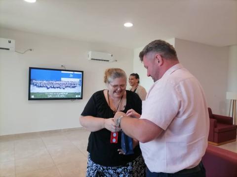 Encuentro con Embajador de Belarús