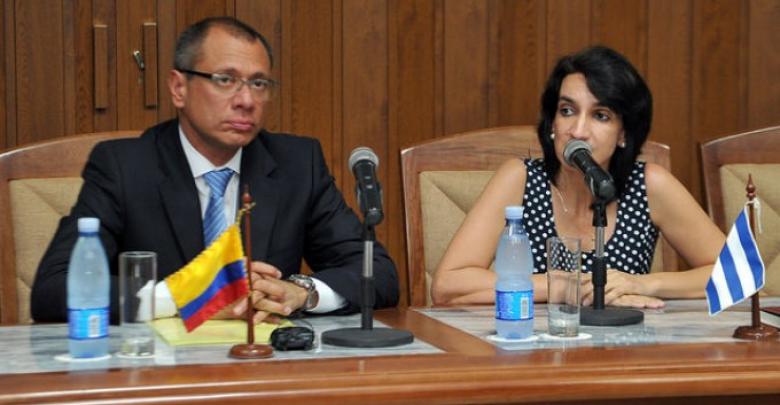 icepresidente de Ecuador conoce el sistema de desarrollo empresarial de Mariel